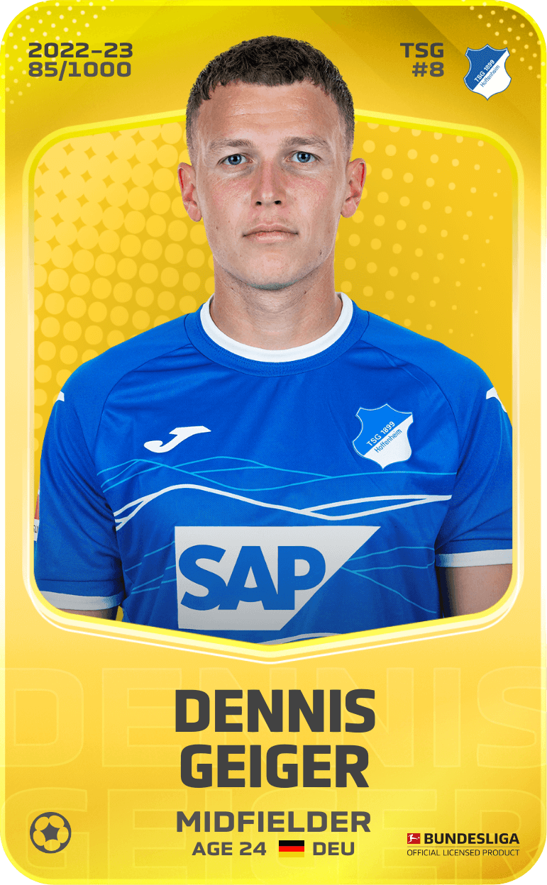 Dennis Geiger 2022-23 • Limited 85/1000