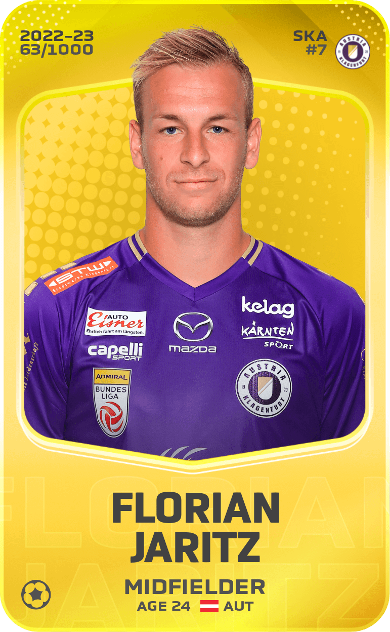 Florian Jaritz 2022-23 • Limited 63/1000