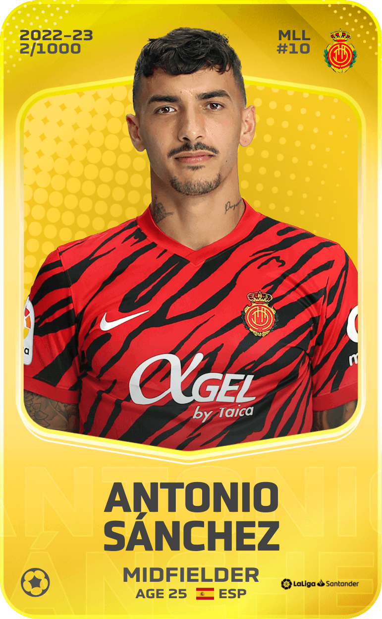 Antonio Sánchez 2022-23 • Limited 2/1000
