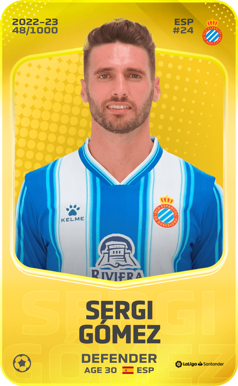 Sergi Gómez 2022-23 • Limited 48/1000