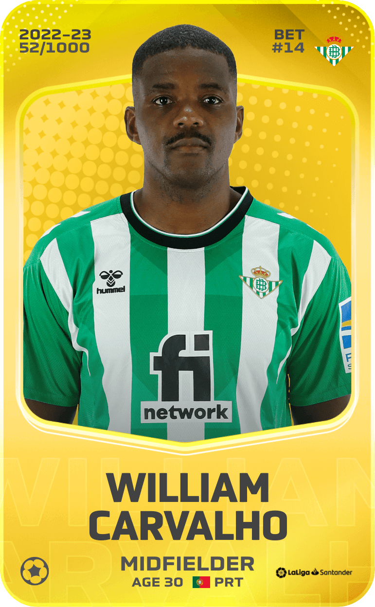 William Carvalho 2022-23 • Limited 52/1000