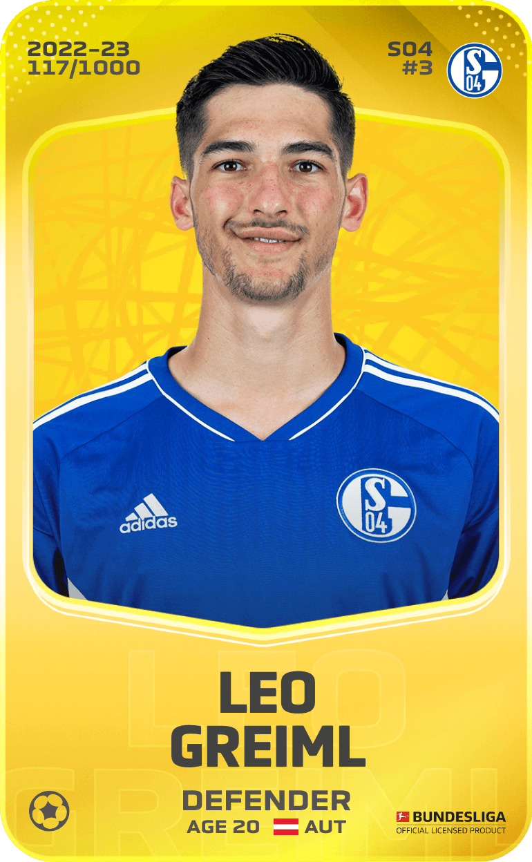 Leo Greiml 2022-23 • Limited 117/1000