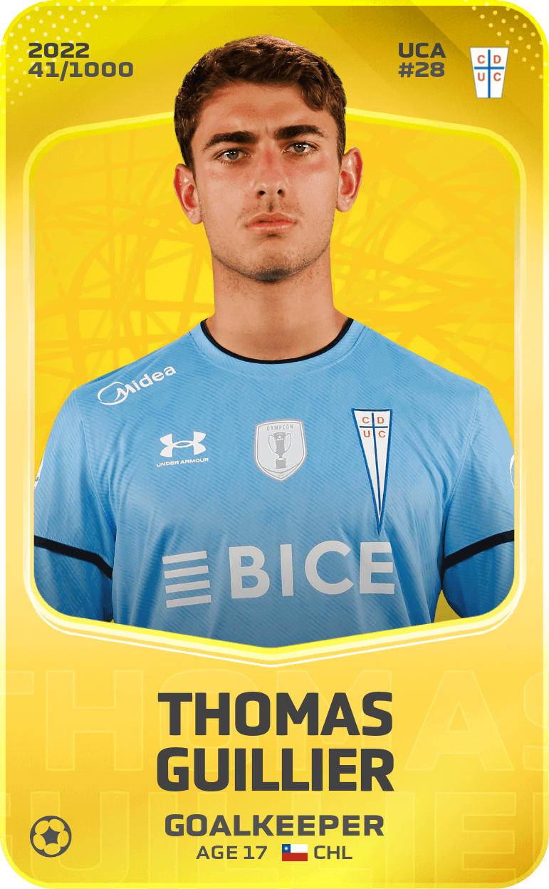 Thomas Guillier 2022-23 • Limited 41/1000