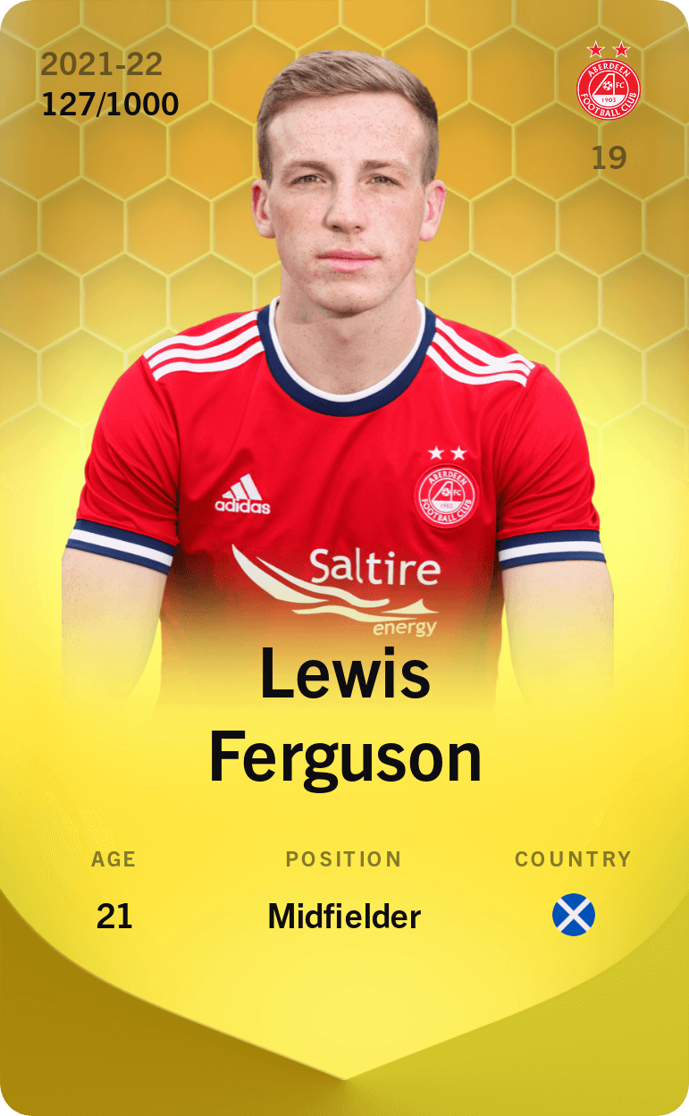 Lewis Ferguson 2021-22 • Limited 127/1000