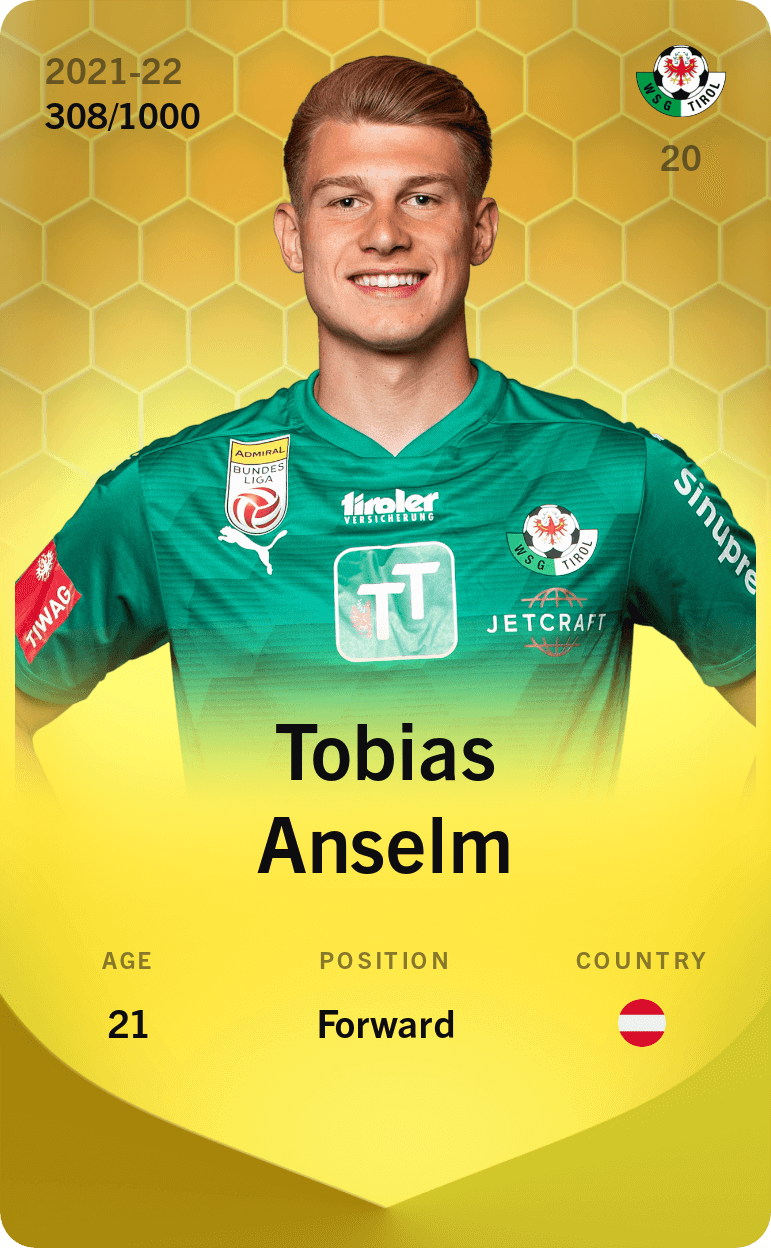 Tobias Anselm 2021-22 • Limited 308/1000