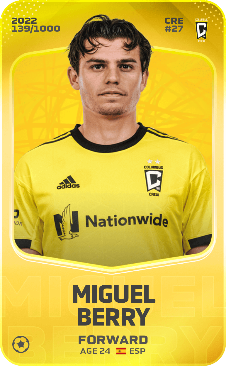 Miguel Berry 2022-23 • Limited 139/1000