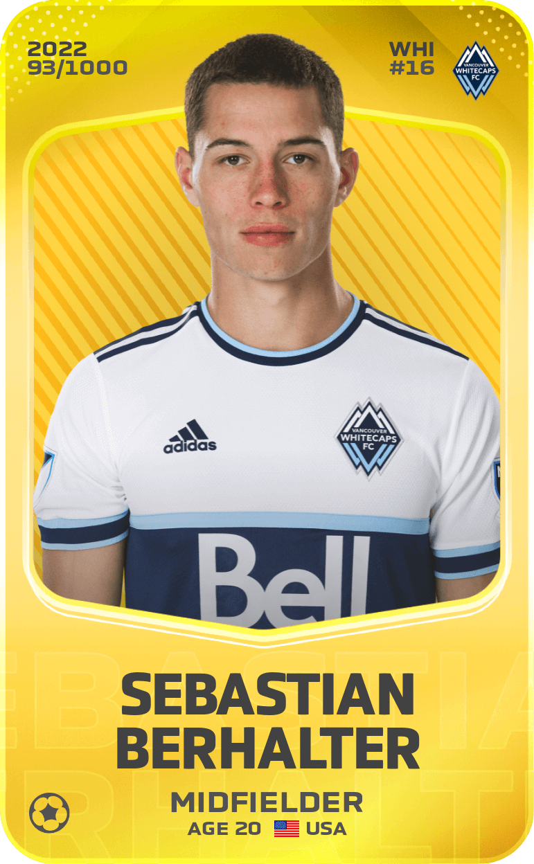 Sebastian Berhalter 2022-23 • Limited 93/1000