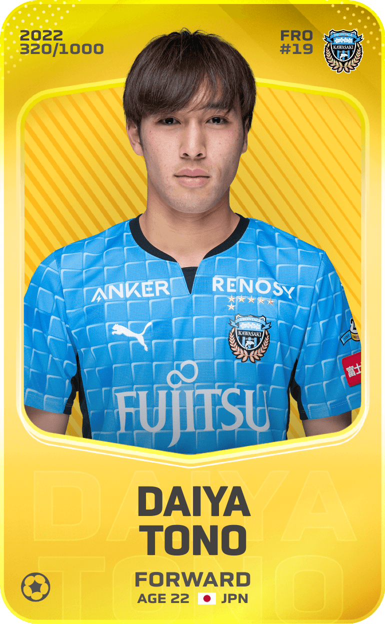 Daiya Tono 2022-23 • Limited 320/1000