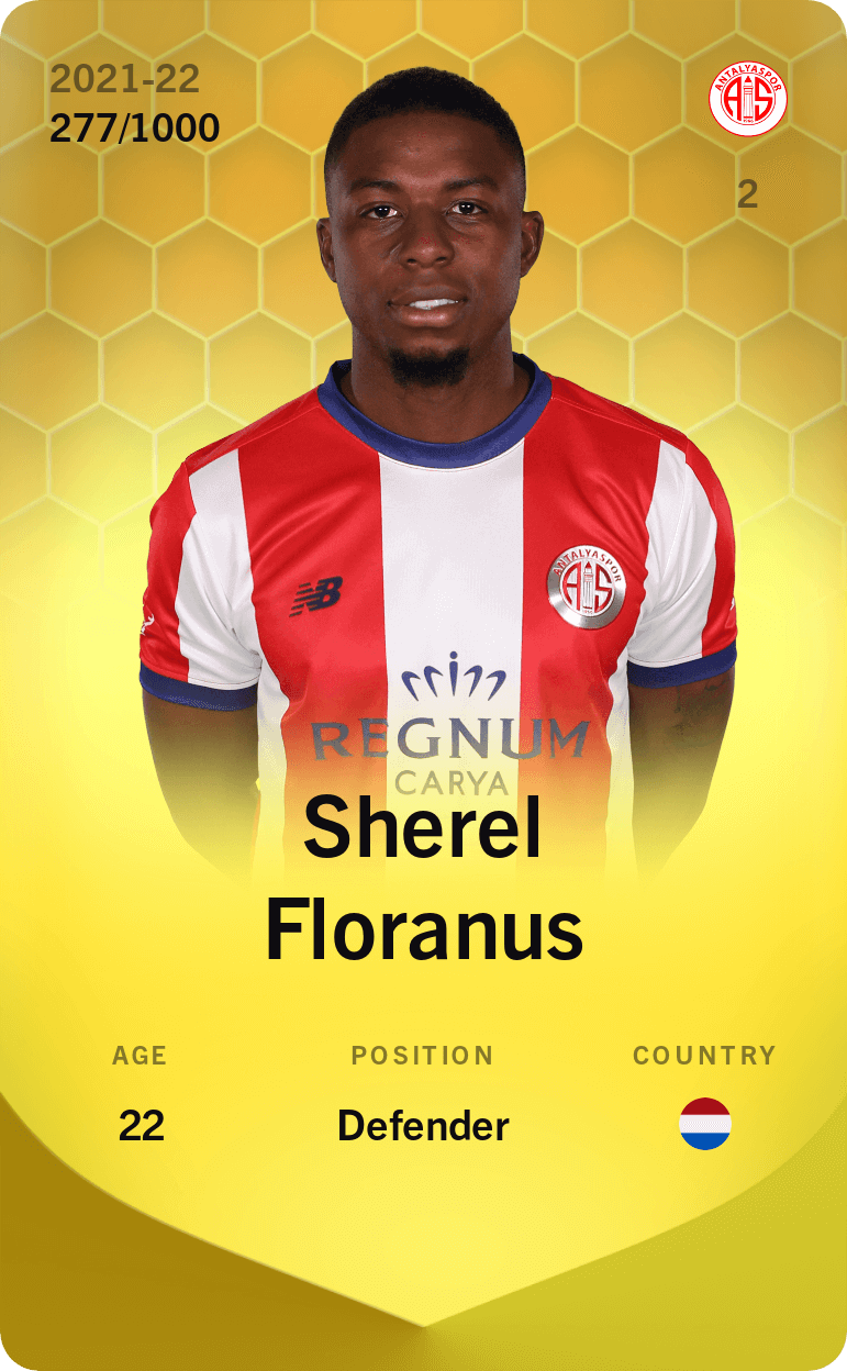 Sherel Floranus 2021-22 • Limited 277/1000