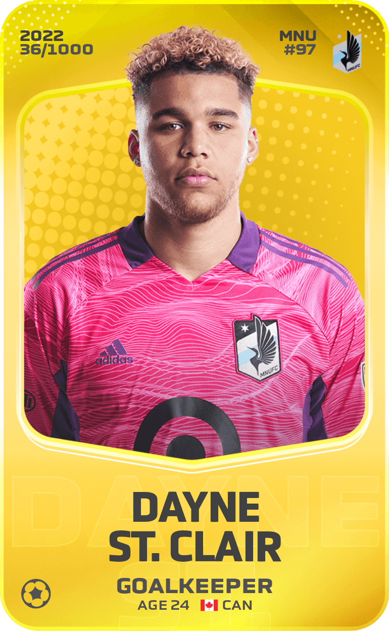 Dayne St. Clair 2022-23 • Limited 36/1000