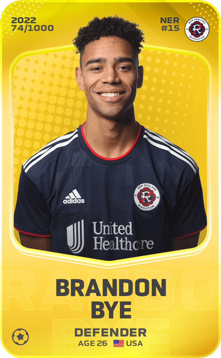 Brandon Bye 2022-23 • Limited 74/1000