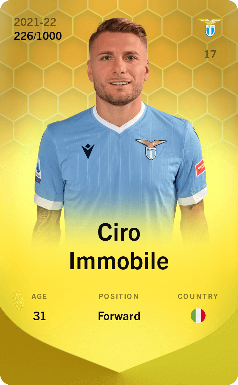 Ciro Immobile 2021-22 • Limited 226/1000