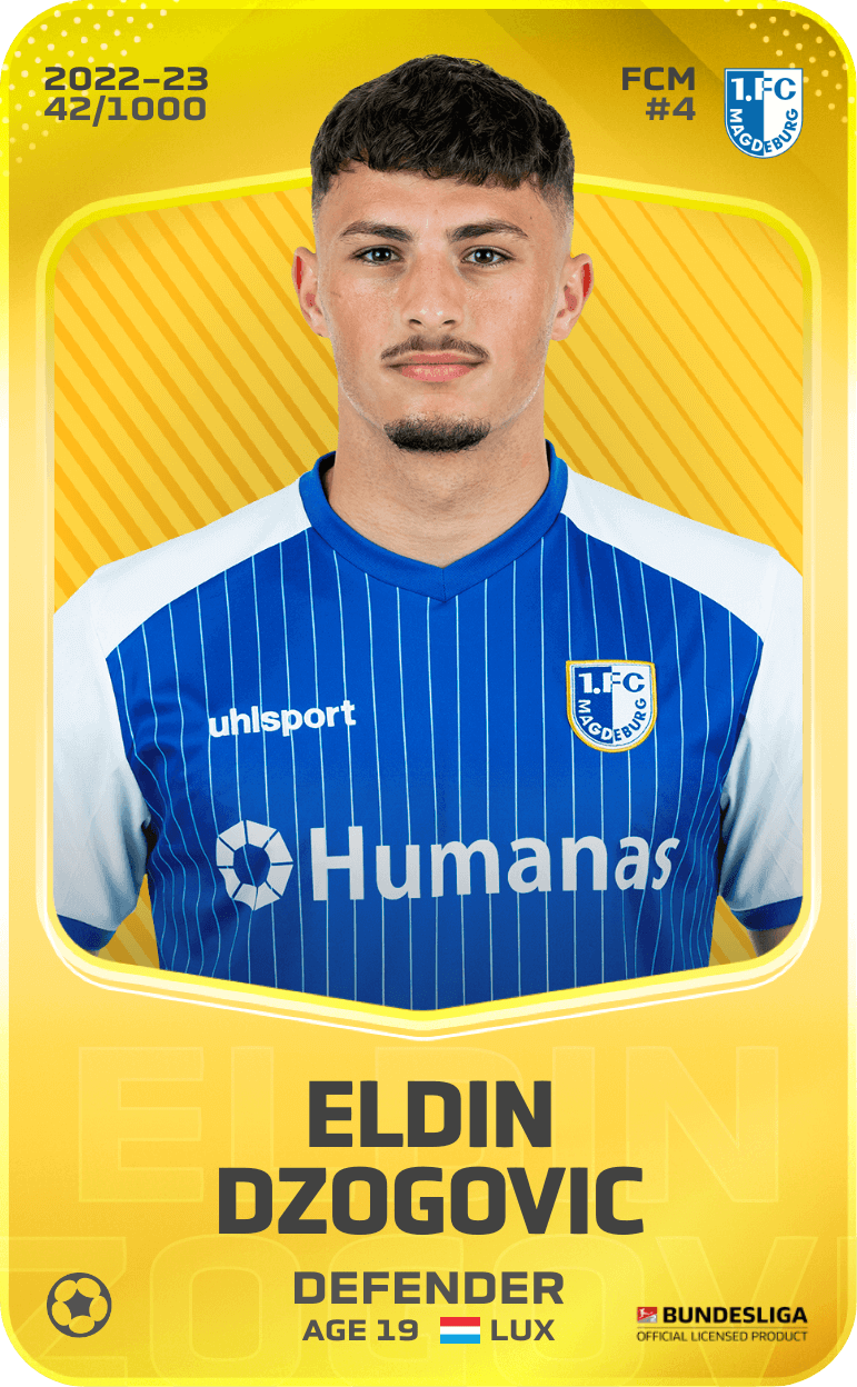 Eldin Dzogovic 2022-23 • Limited 42/1000