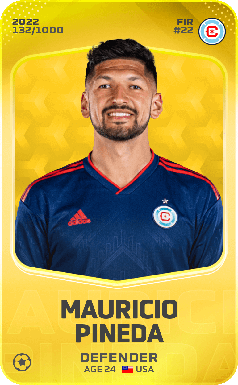 Mauricio Pineda 2022-23 • Limited 132/1000
