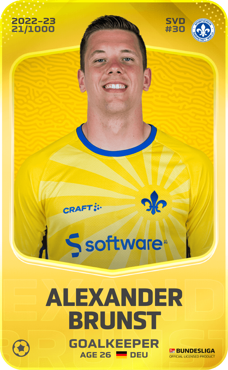 Alexander Brunst 2022-23 • Limited 21/1000