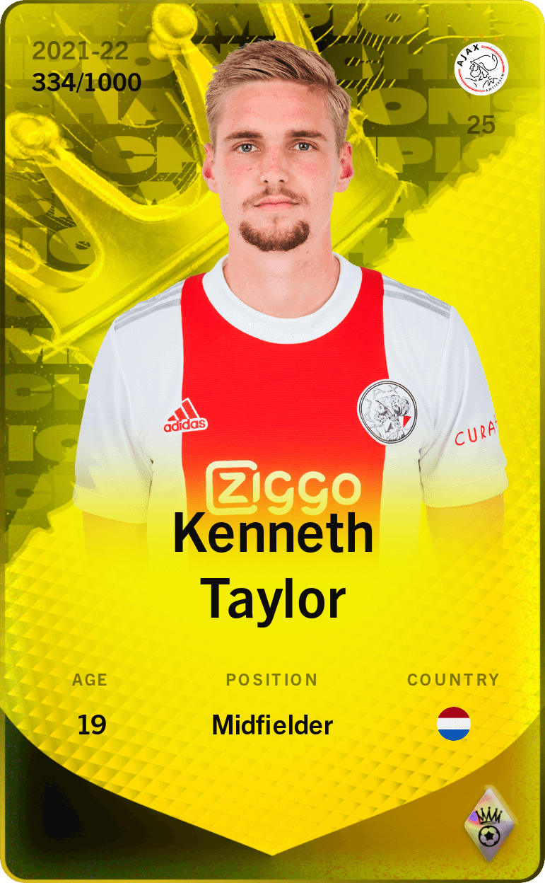 Kenneth Taylor 2021-22 • Limited 334/1000