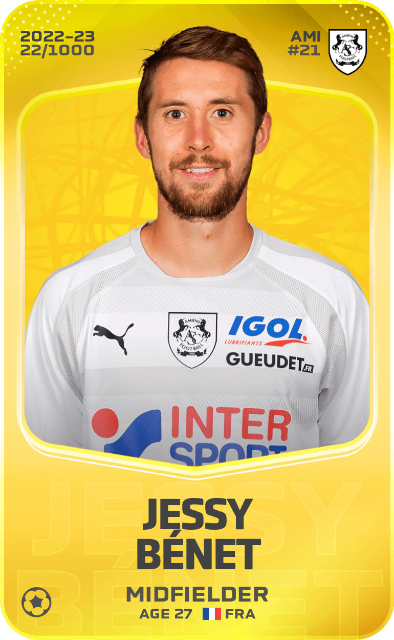 Jessy Bénet 2022-23 • Limited 22/1000