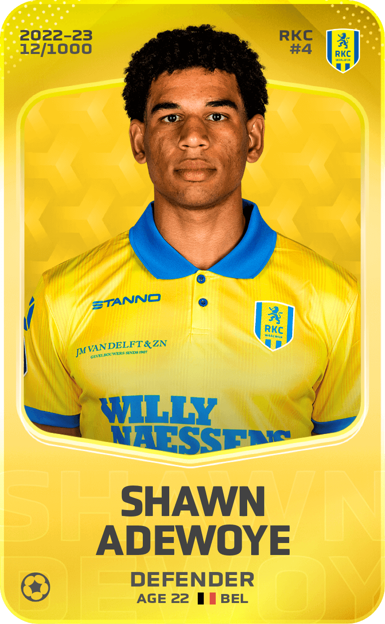 Shawn Adewoye 2022-23 • Limited 12/1000