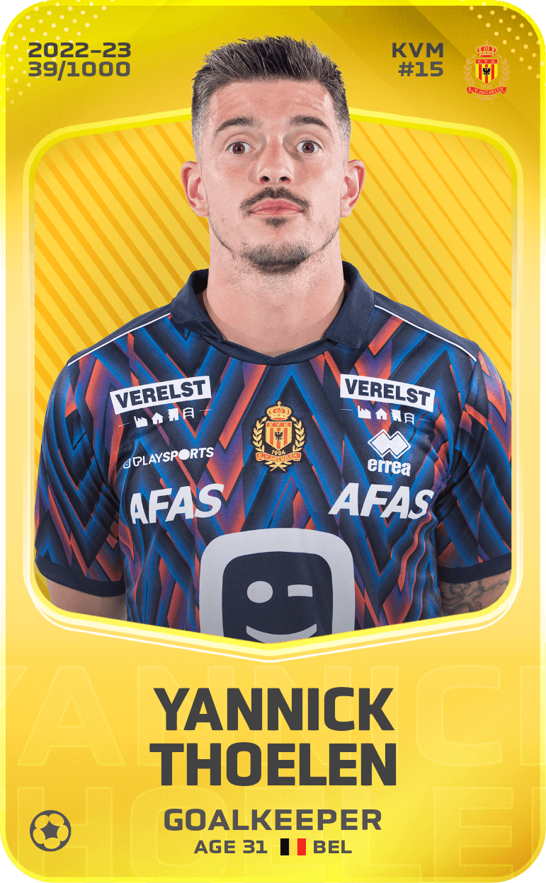 Yannick Thoelen 2022-23 • Limited 39/1000