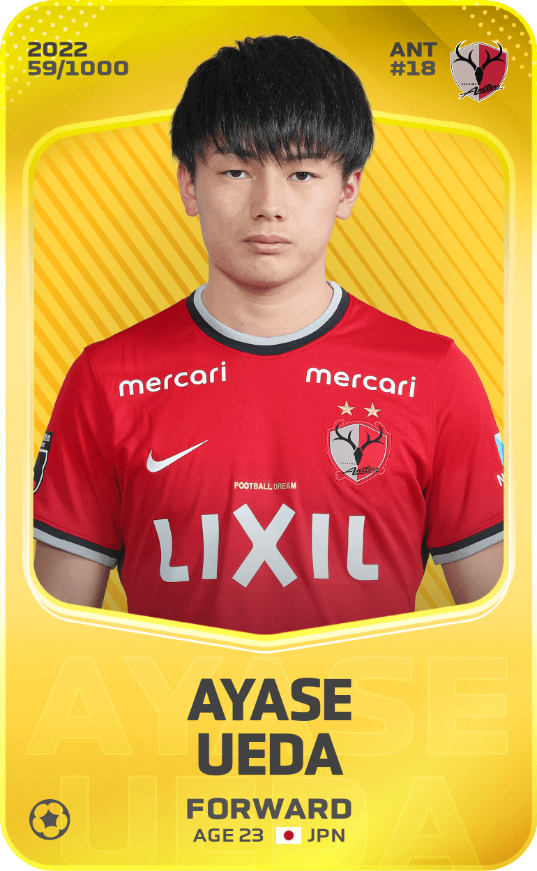 Ayase Ueda 2022-23 • Limited 59/1000