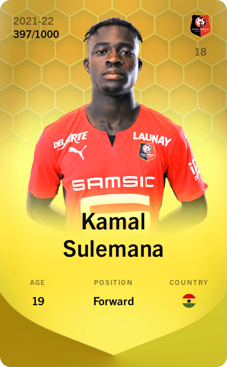 Kamal Sulemana 2021-22 • Limited 397/1000