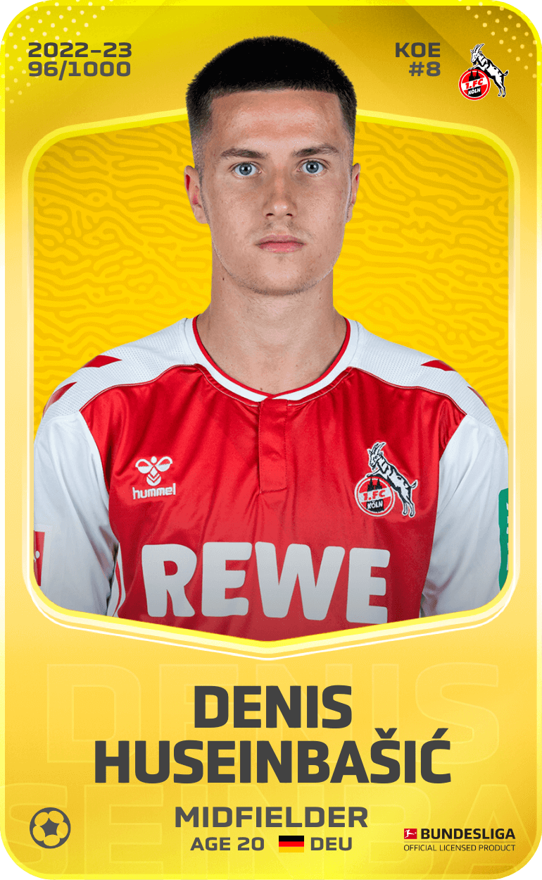 Denis Huseinbašić 2022-23 • Limited 96/1000