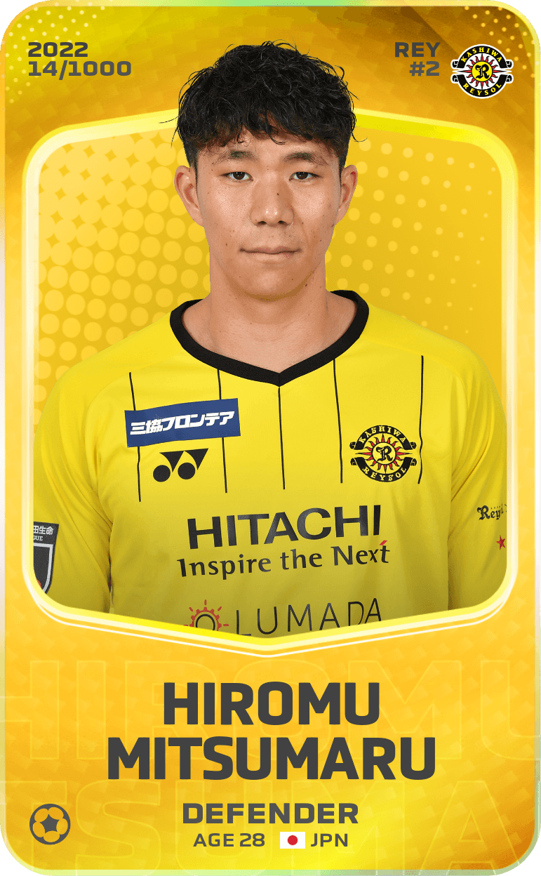 Hiromu Mitsumaru 2022-23 • Limited 14/1000