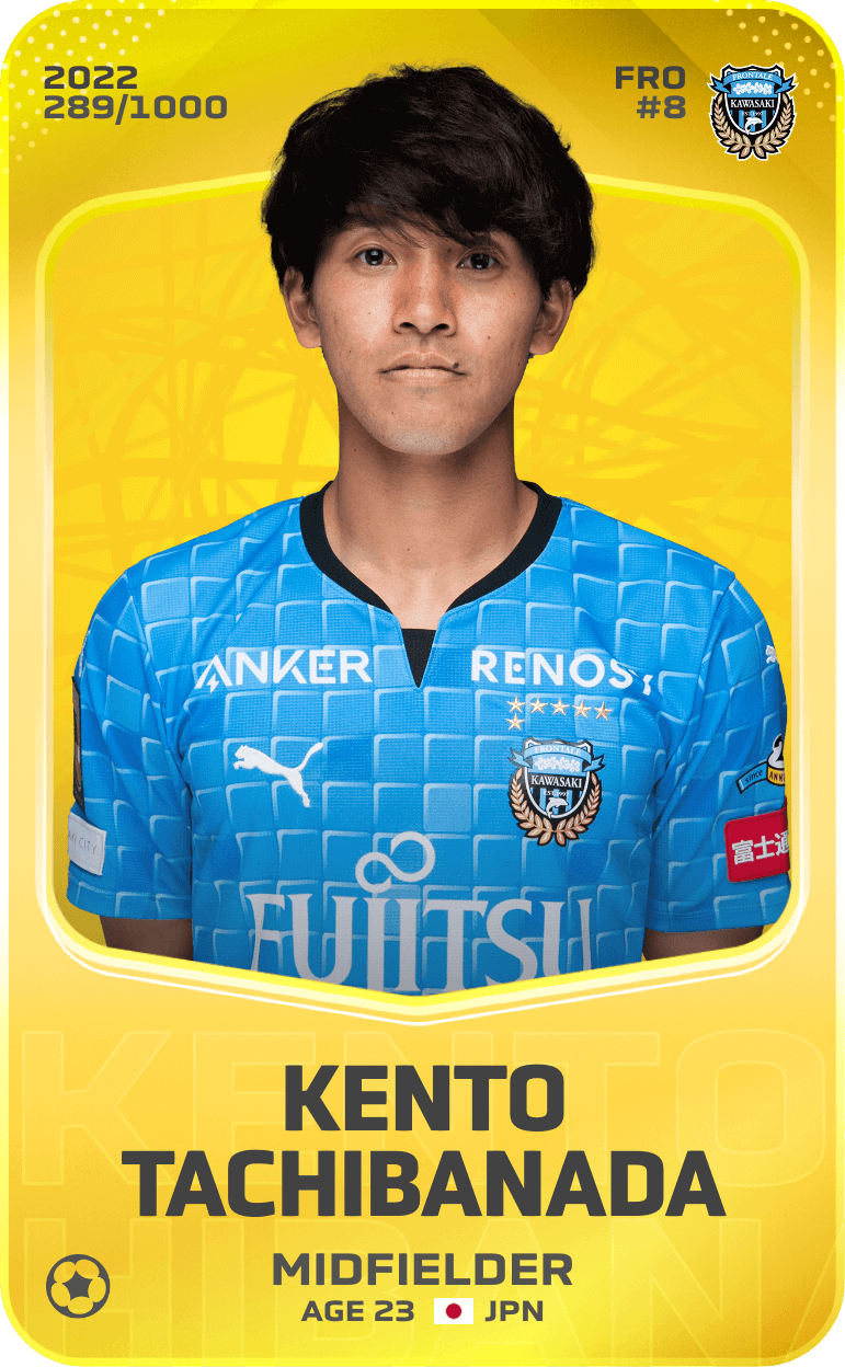 Kento Tachibanada 2022-23 • Limited 289/1000