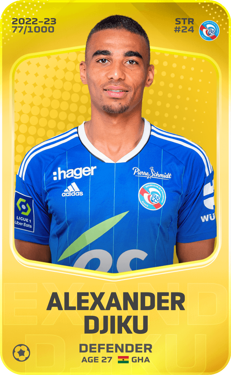 Alexander Djiku 2022-23 • Limited 77/1000