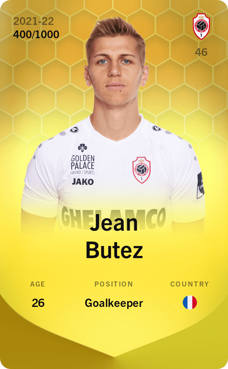 Jean Butez 2021-22 • Limited 400/1000