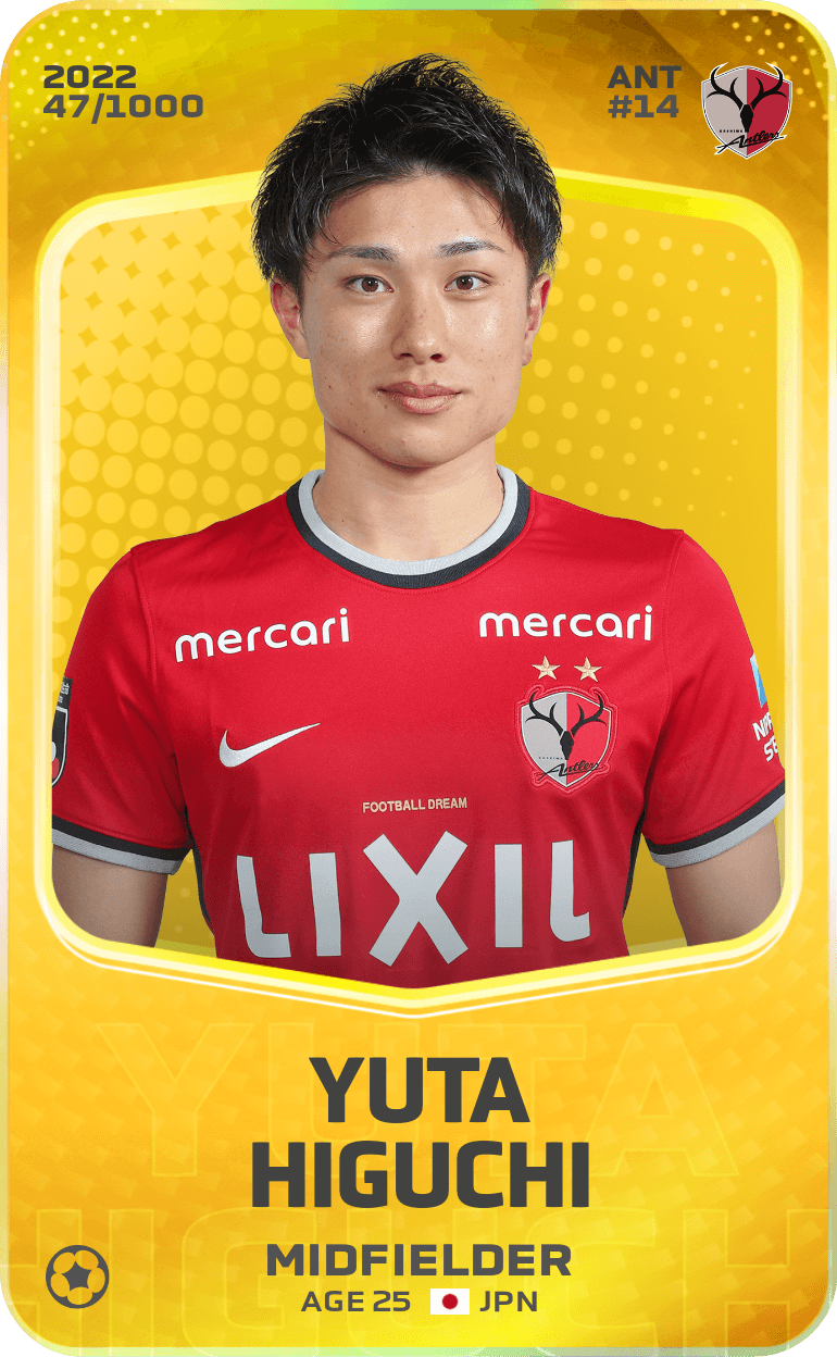 Yuta Higuchi 2022-23 • Limited 47/1000