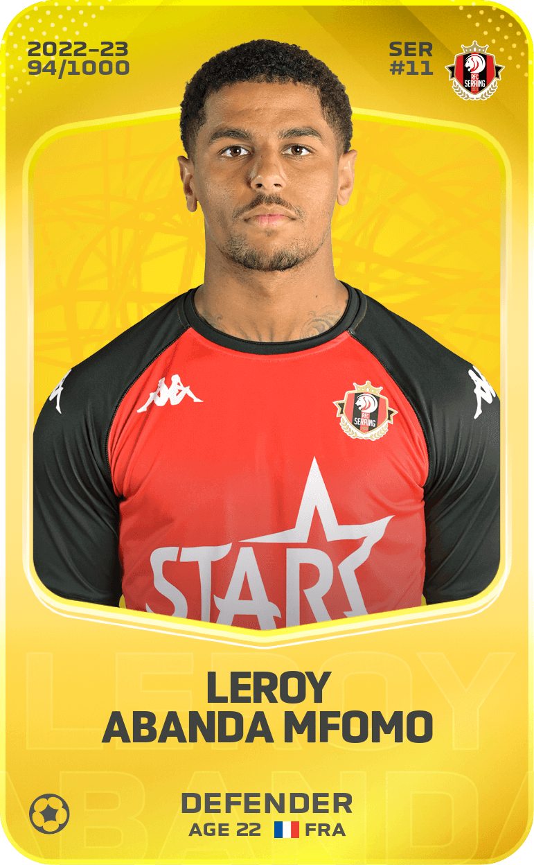 Leroy Abanda Mfomo 2022-23 • Limited 94/1000