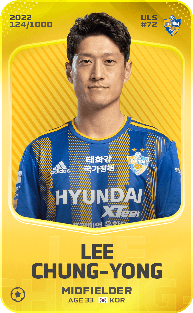 Lee Chung-Yong 2022-23 • Limited 124/1000