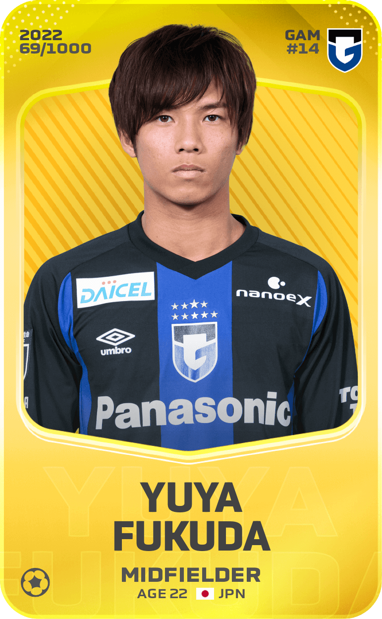 Yuya Fukuda 2022-23 • Limited 69/1000
