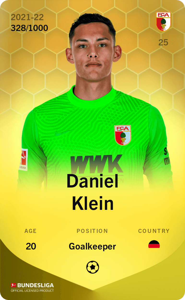 Daniel Klein 2021-22 • Limited 328/1000