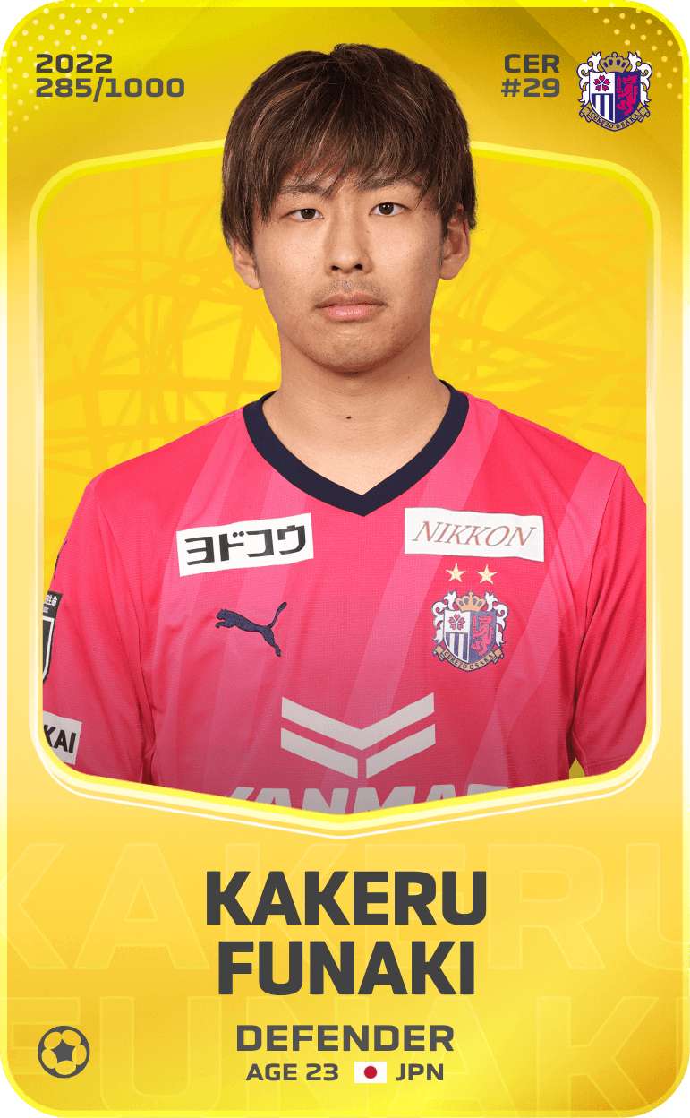 Kakeru Funaki 2022-23 • Limited 285/1000