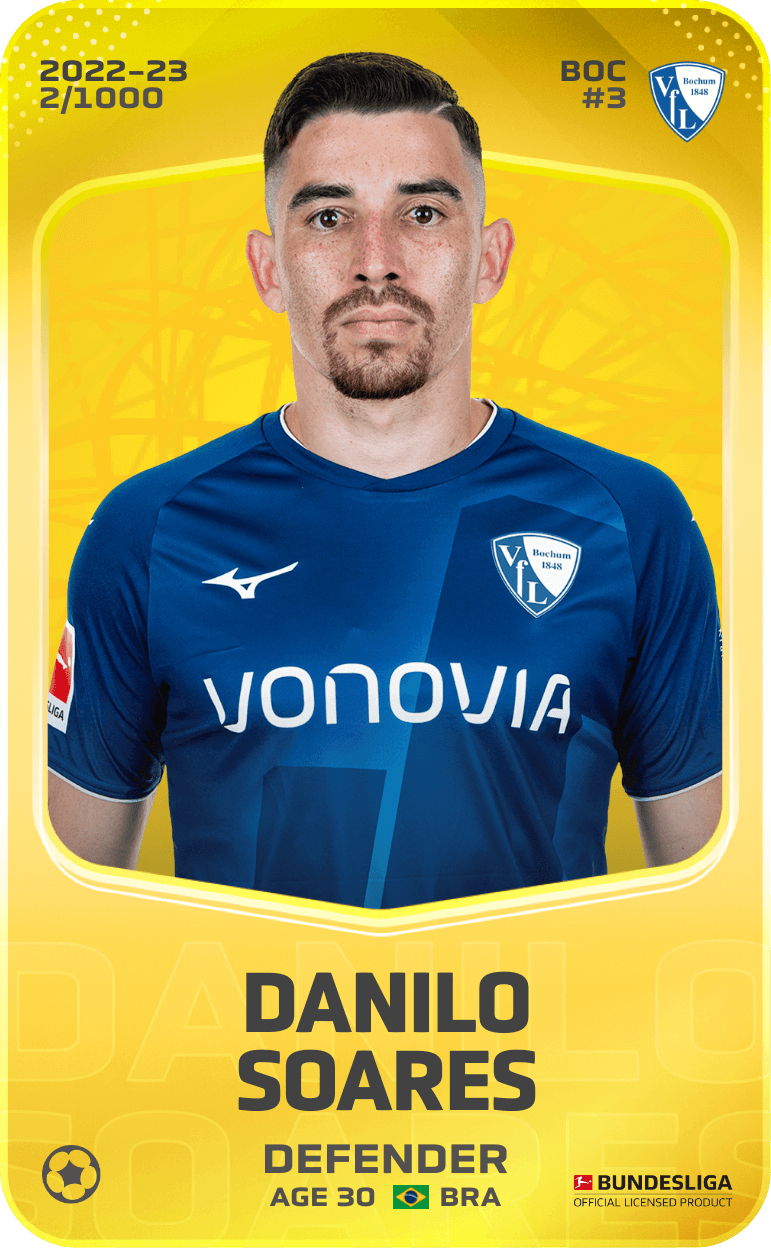 Danilo Soares 2022-23 • Limited 2/1000