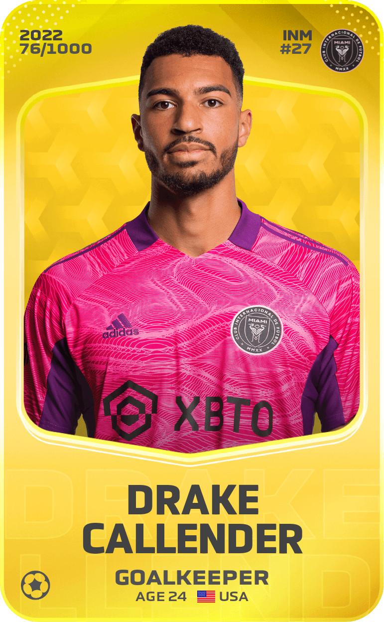 Drake Callender 2022-23 • Limited 76/1000