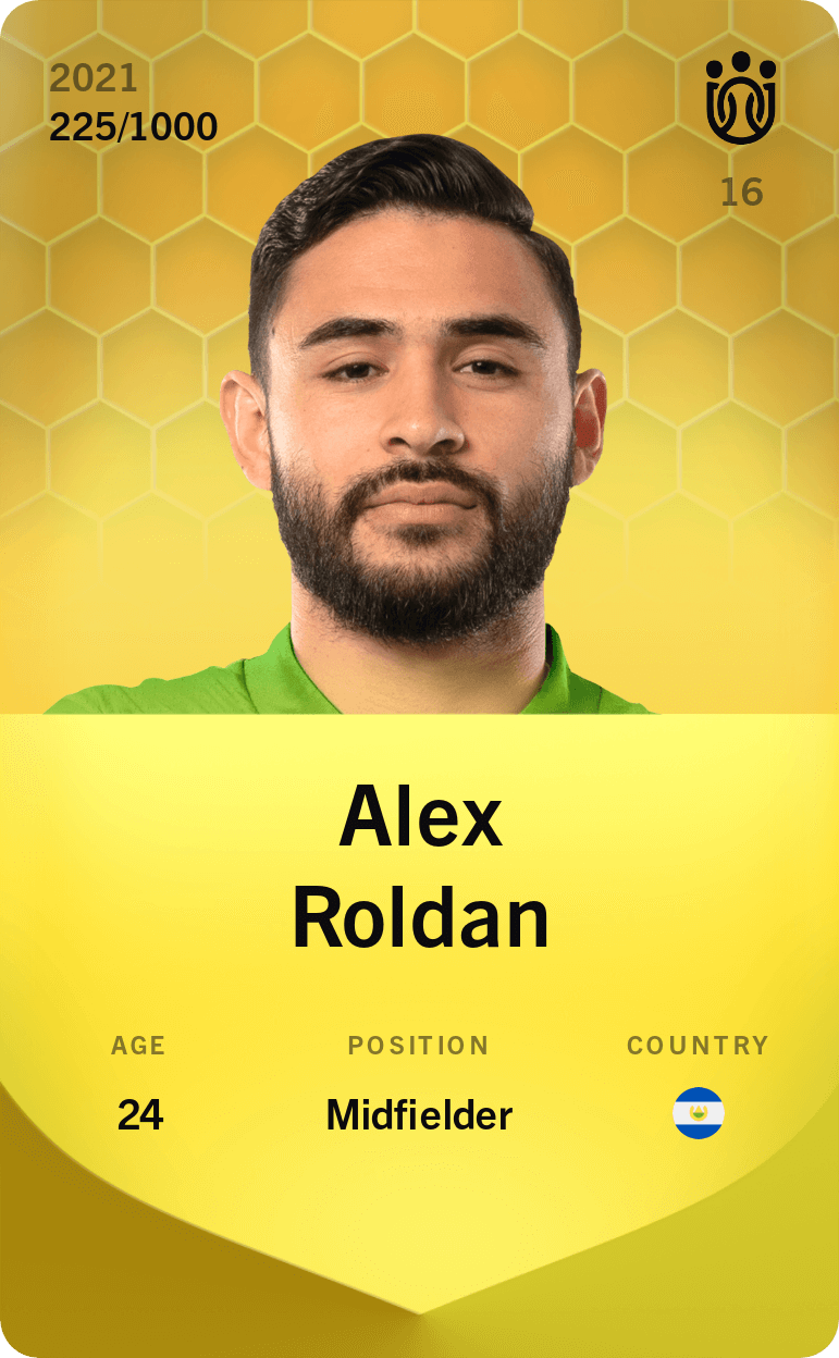 Alex Roldan 2021-22 • Limited 225/1000
