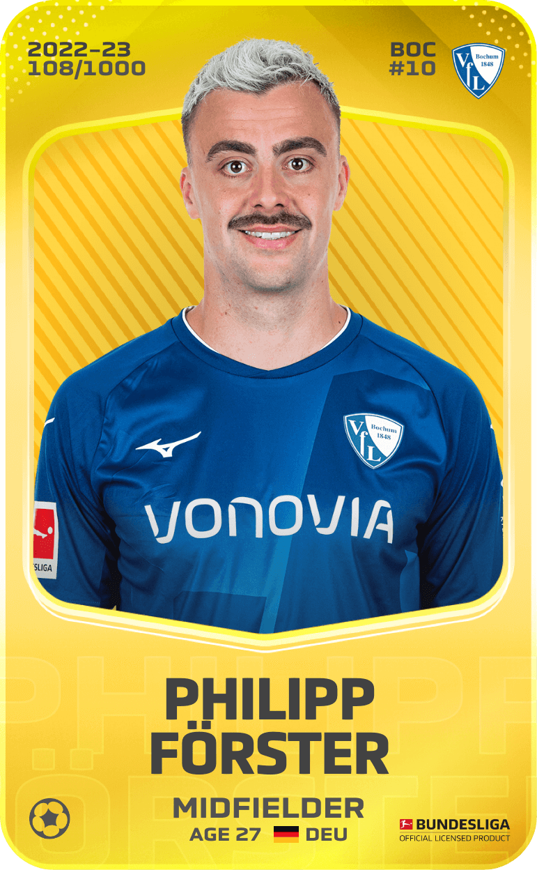 Philipp Förster 2022-23 • Limited 108/1000