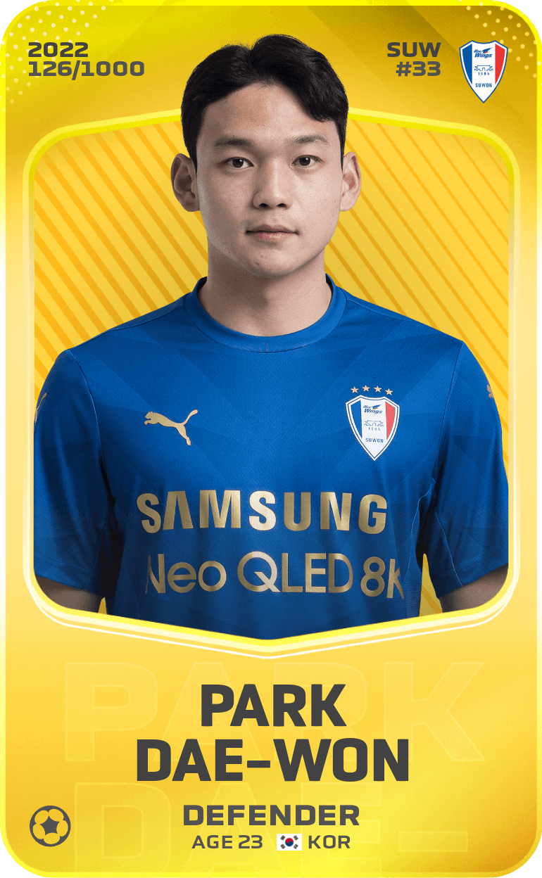 Park Dae-Won 2022-23 • Limited 126/1000