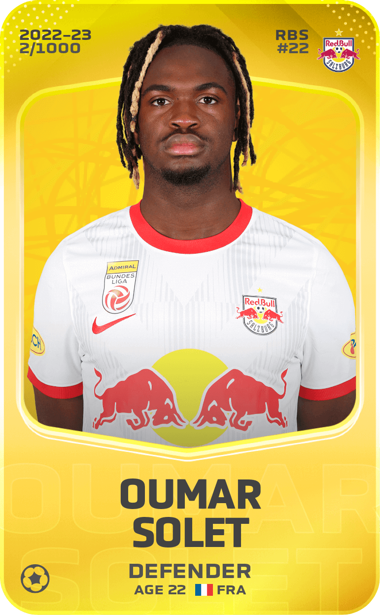 Oumar Solet 2022-23 • Limited 2/1000