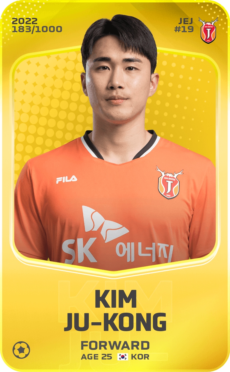 Kim Ju-Kong 2022-23 • Limited 183/1000