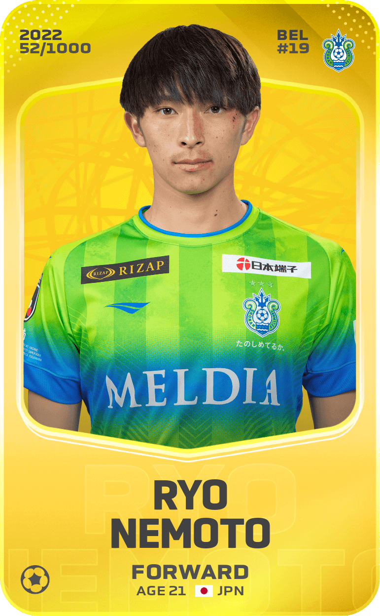 Ryo Nemoto 2022-23 • Limited 52/1000