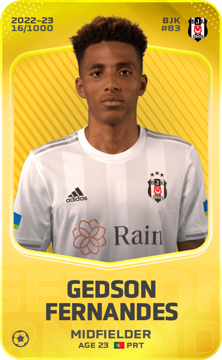 Gedson Fernandes 2022-23 • Limited 16/1000