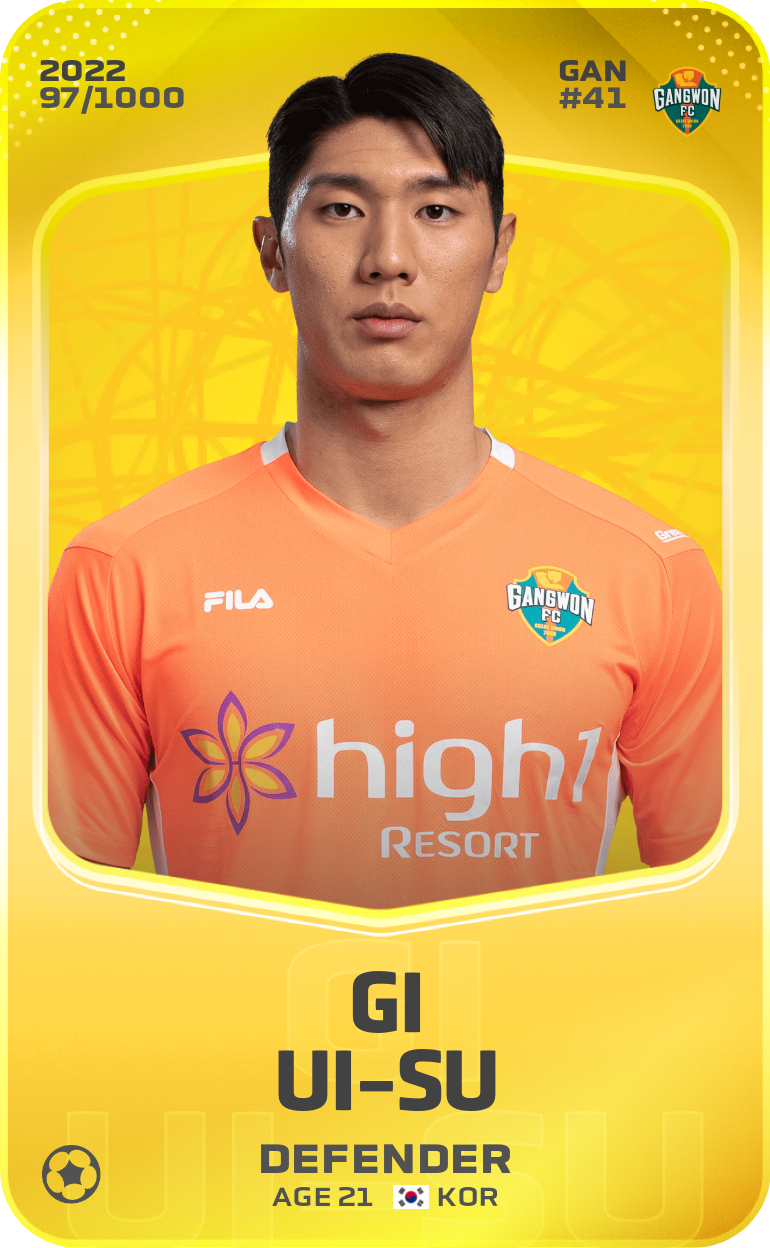 Gi Ui-Su 2022-23 • Limited 97/1000