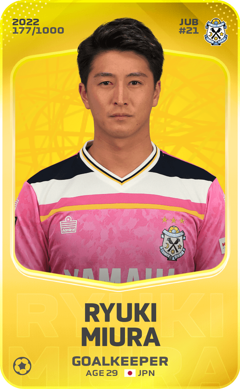 Ryuki Miura 2022-23 • Limited 177/1000