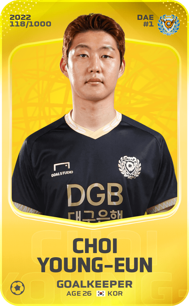 Choi Young-Eun 2022-23 • Limited 118/1000