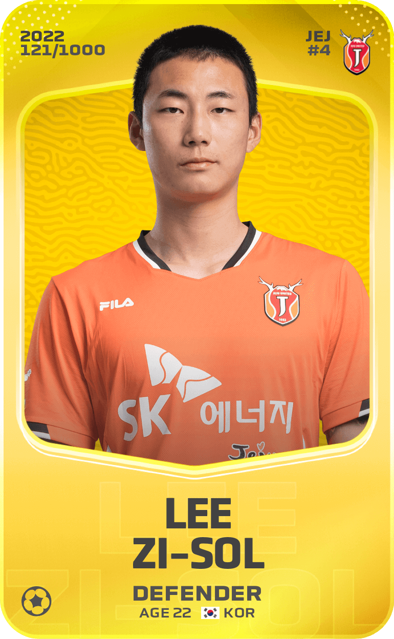 Lee Zi-Sol 2022-23 • Limited 121/1000