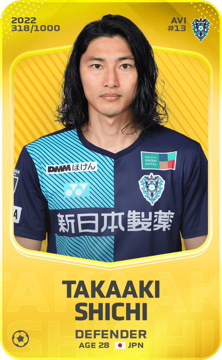 Takaaki Shichi 2022-23 • Limited 318/1000